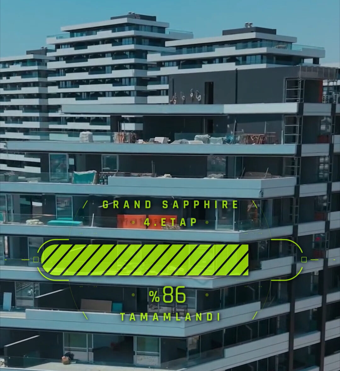 Grand Sapphire Blu Temmuz 2026 İnşaat Görünümü